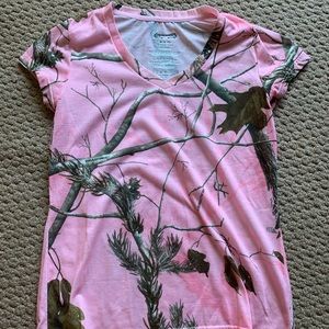 Women’s Pink Camo Tee